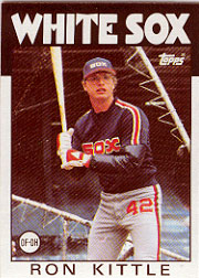 1986 Topps Baseball Cards      574     Ron Kittle